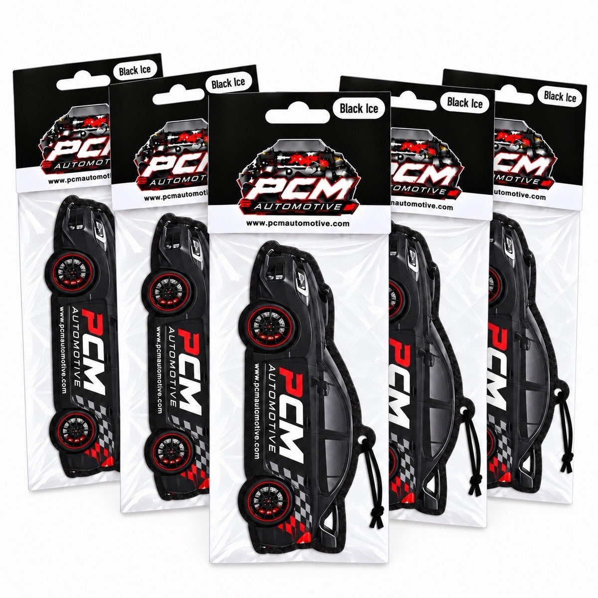 Subaru WRX STI Car Air Freshener 5 Pack Long Lasting Black Ice/ PCM AUTOMOTIVE