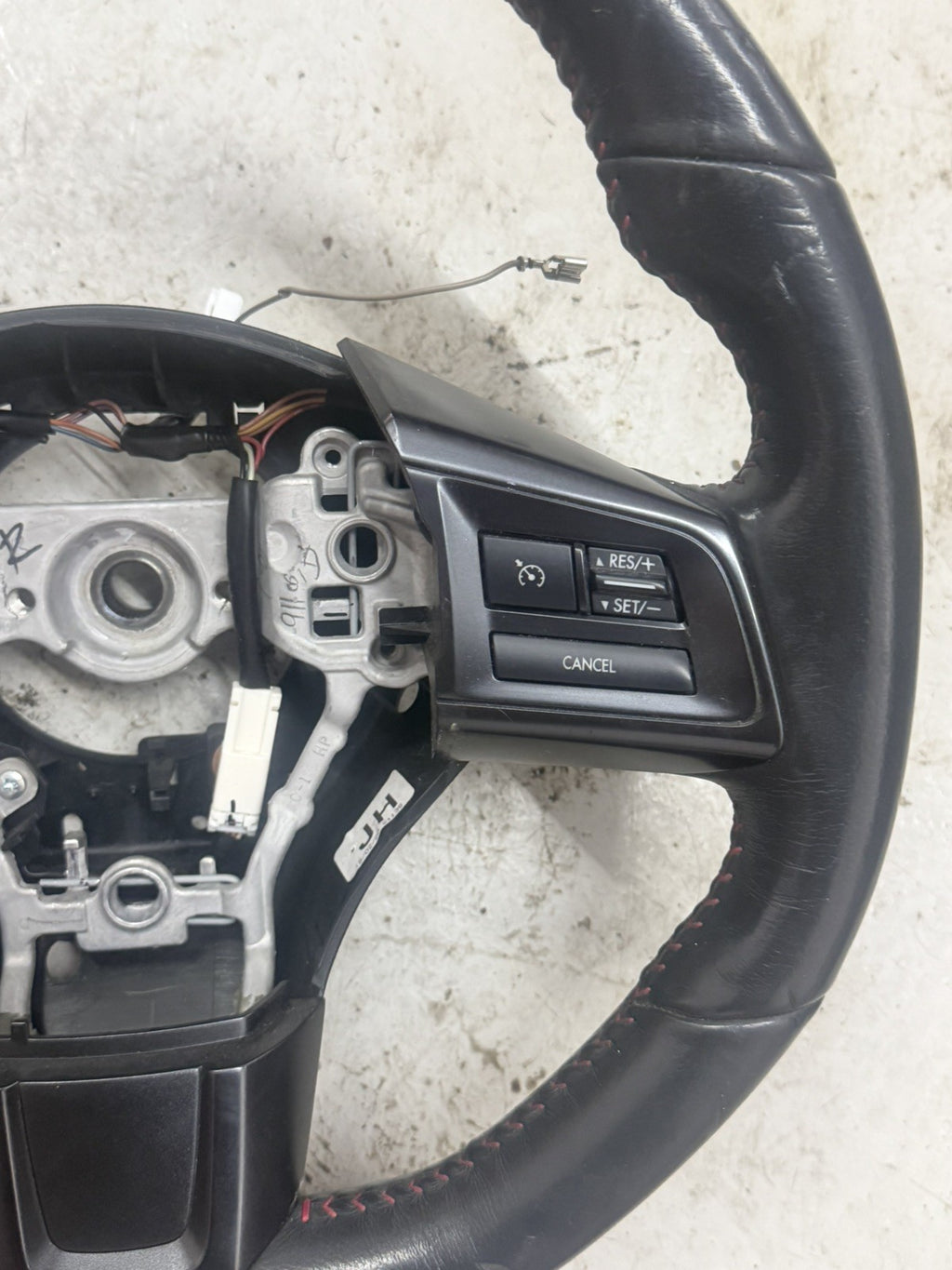 2015-2019 Subaru WRX Steering Wheel Leather Wrapped OEM
