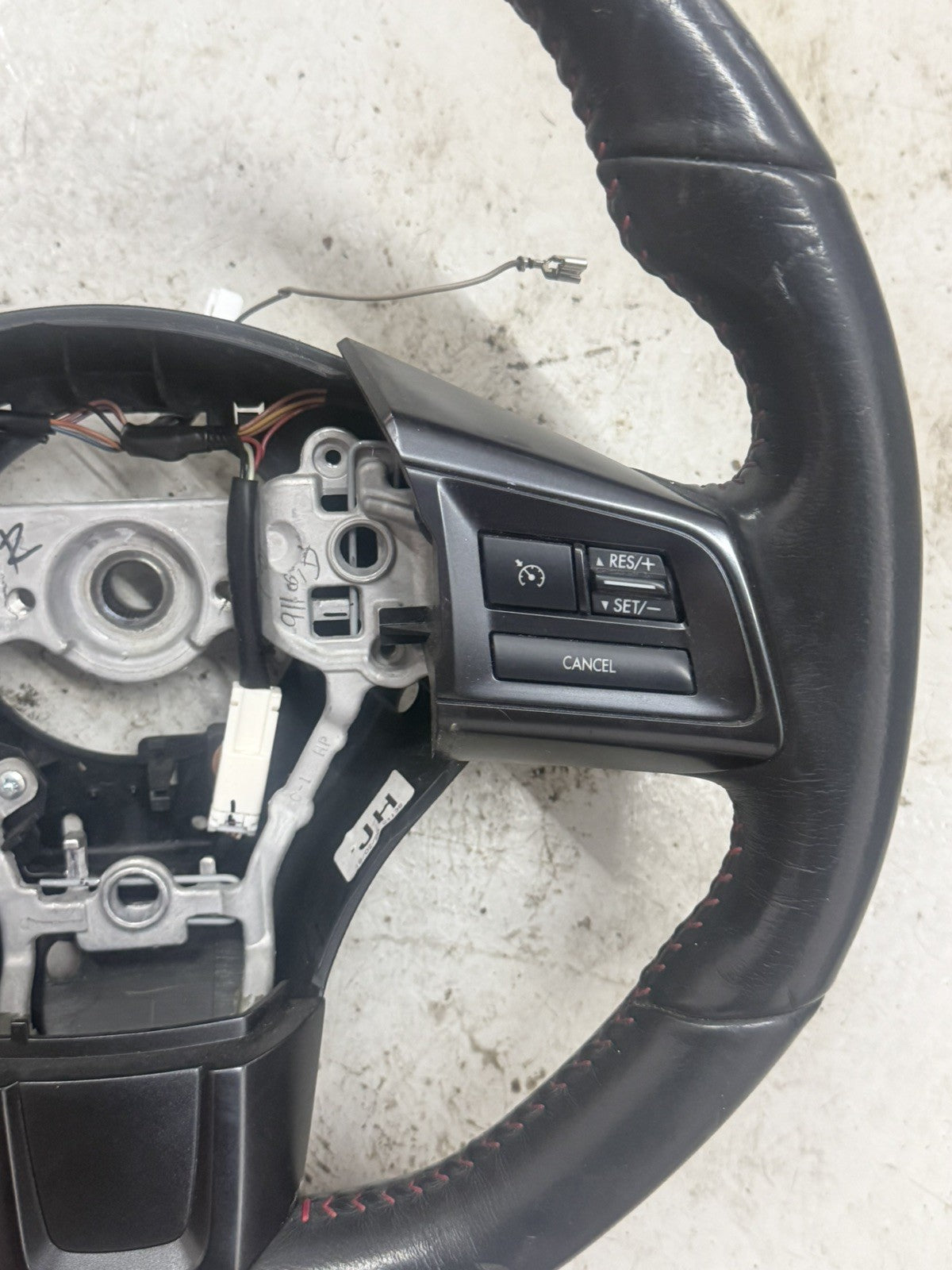 2015-2019 Subaru WRX Steering Wheel Leather Wrapped OEM