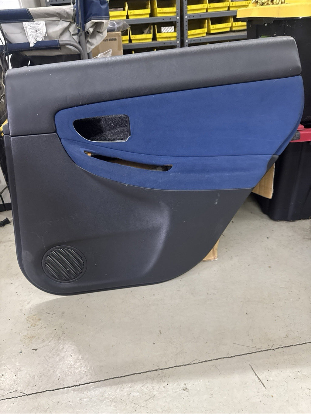 04-07 Subaru Impreza WRX STI OEM COMP SET Blue Door Cards Right Left Front Rear