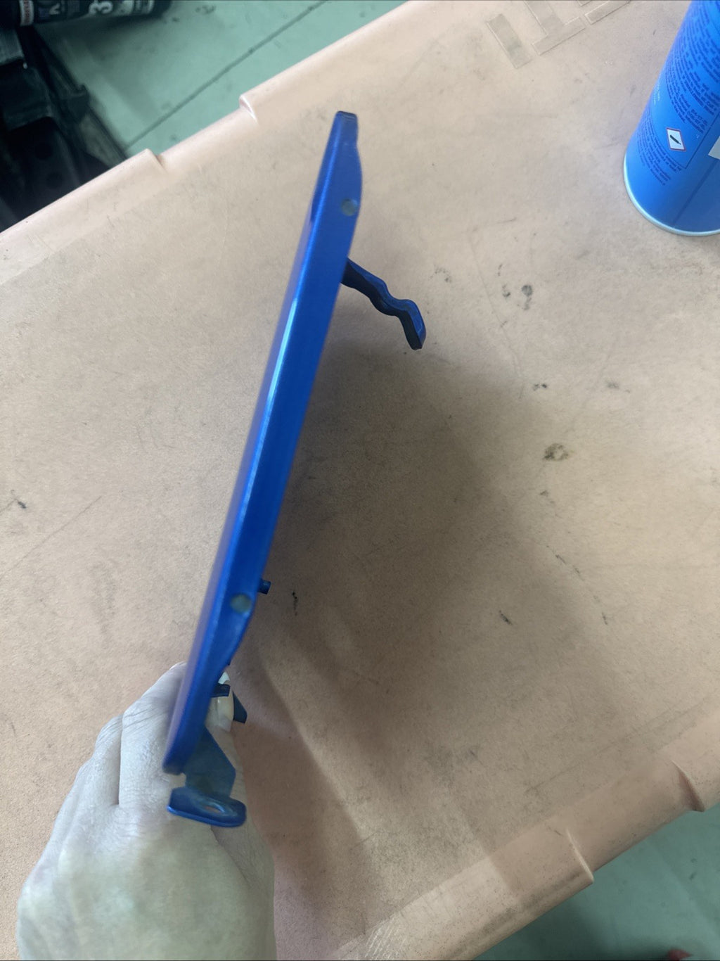 Subaru Impreza WRX STI Gas Door Fuel Lid Cover OEM Blue SEDAN 02-07
