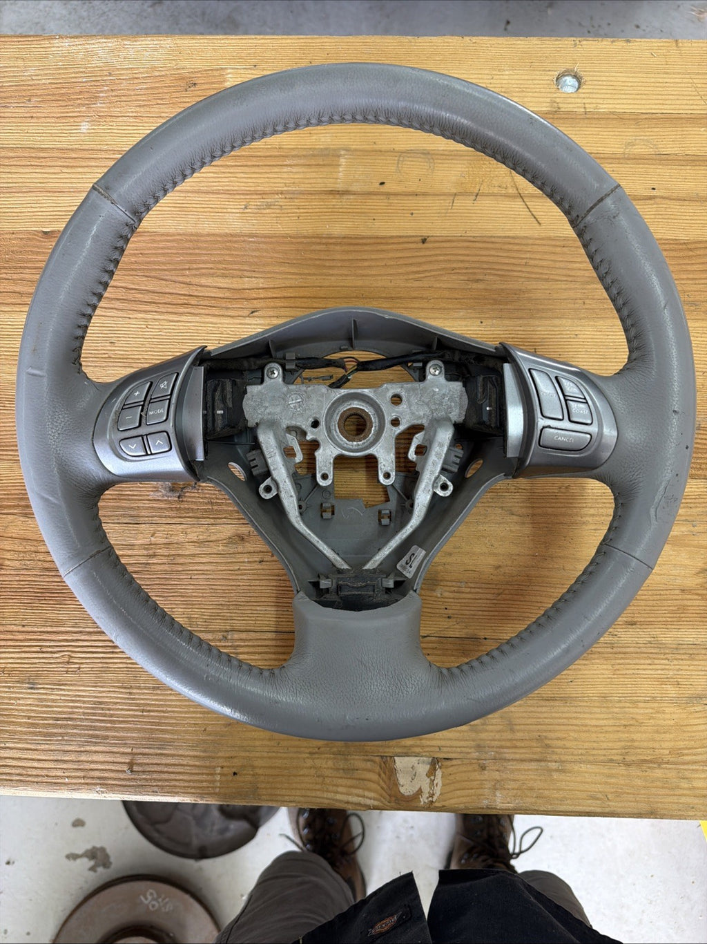 2009 Subaru Forester Limited Steering Wheel SUBARU FORESTER 09 Leather
