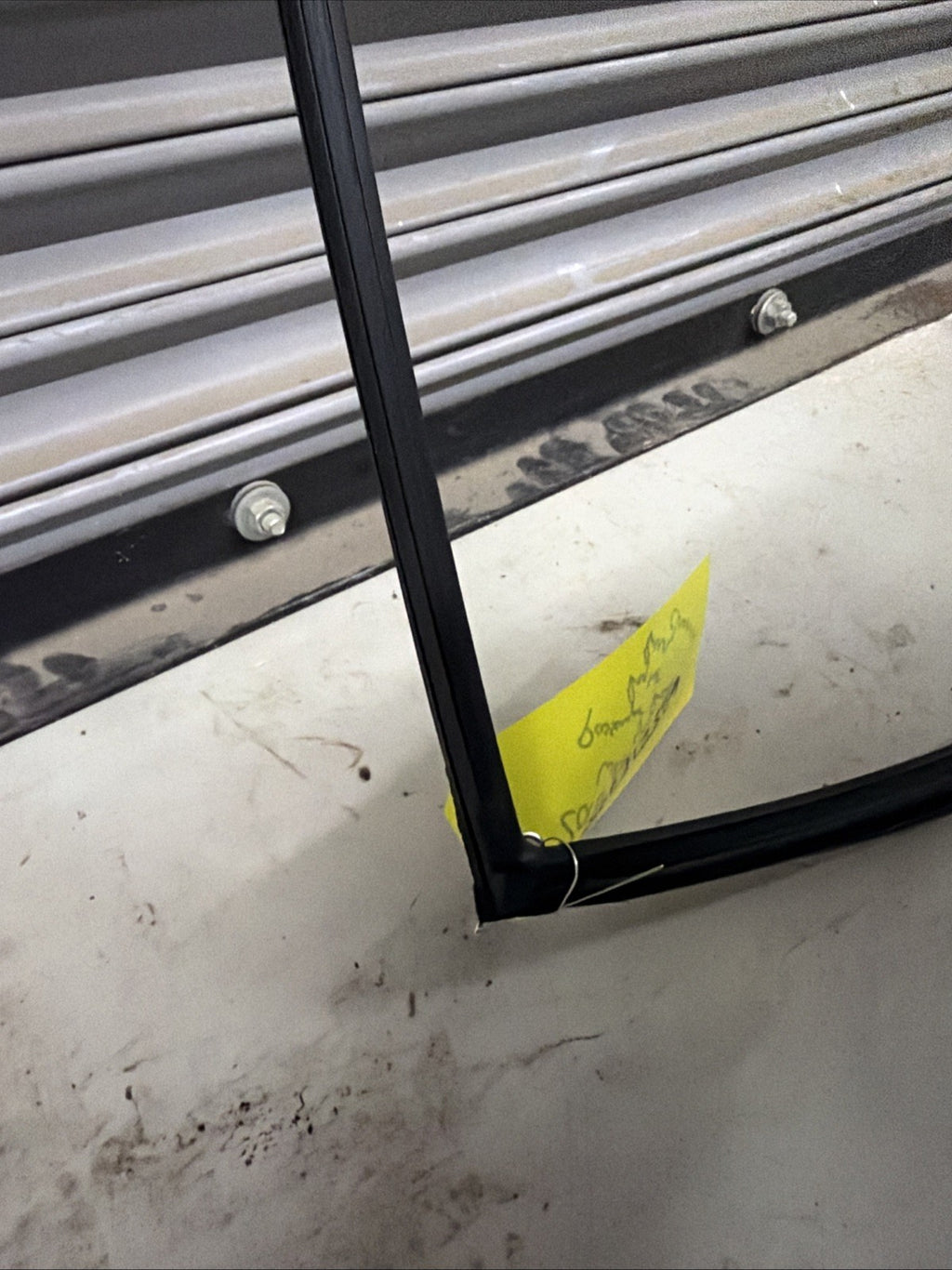 2018 Subaru WRX & STI PASSENGER RIGHT REAR WINDOW GLASS RUN CHANNEL - OEM 15-21
