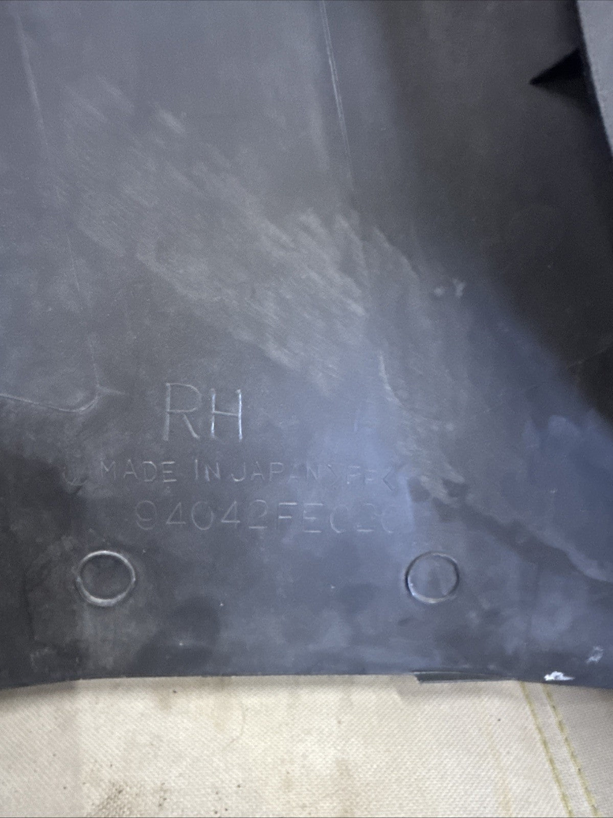 02-2007 Subaru Impreza WRX STI Passenger B Pillar Panel Trim RH Lower 94042FE020
