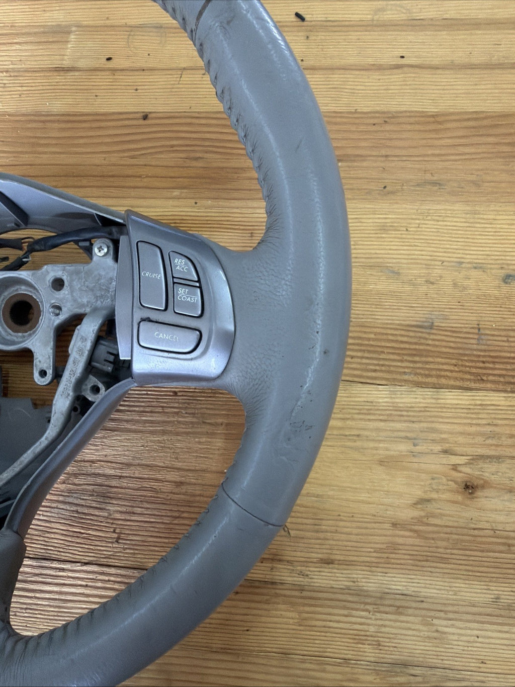 2009 Subaru Forester Limited Steering Wheel SUBARU FORESTER 09 Leather