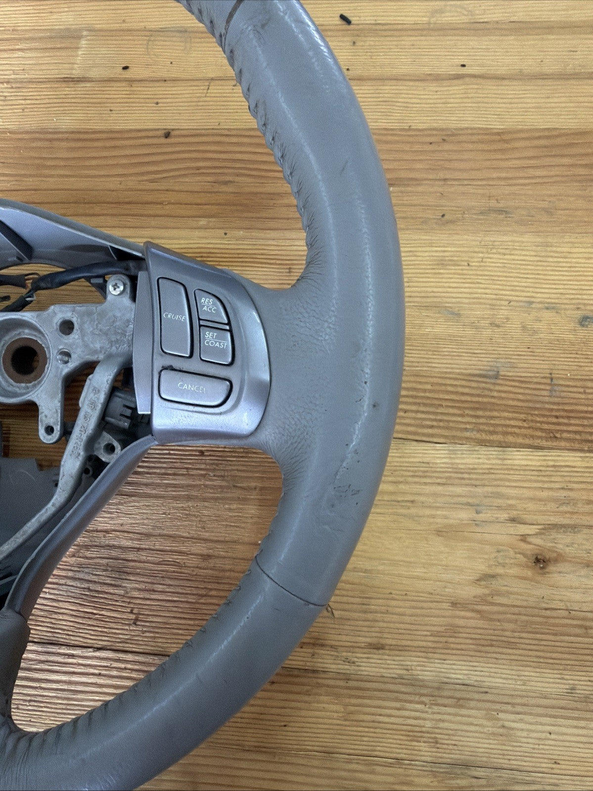 2009 Subaru Forester Limited Steering Wheel SUBARU FORESTER 09 Leather