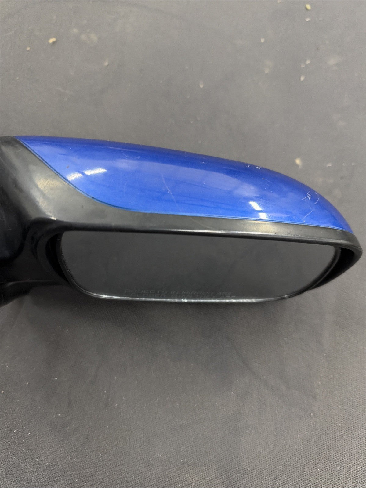 E13010753 Subaru Imp right passenger side view door mirror World Rally Blue04-07