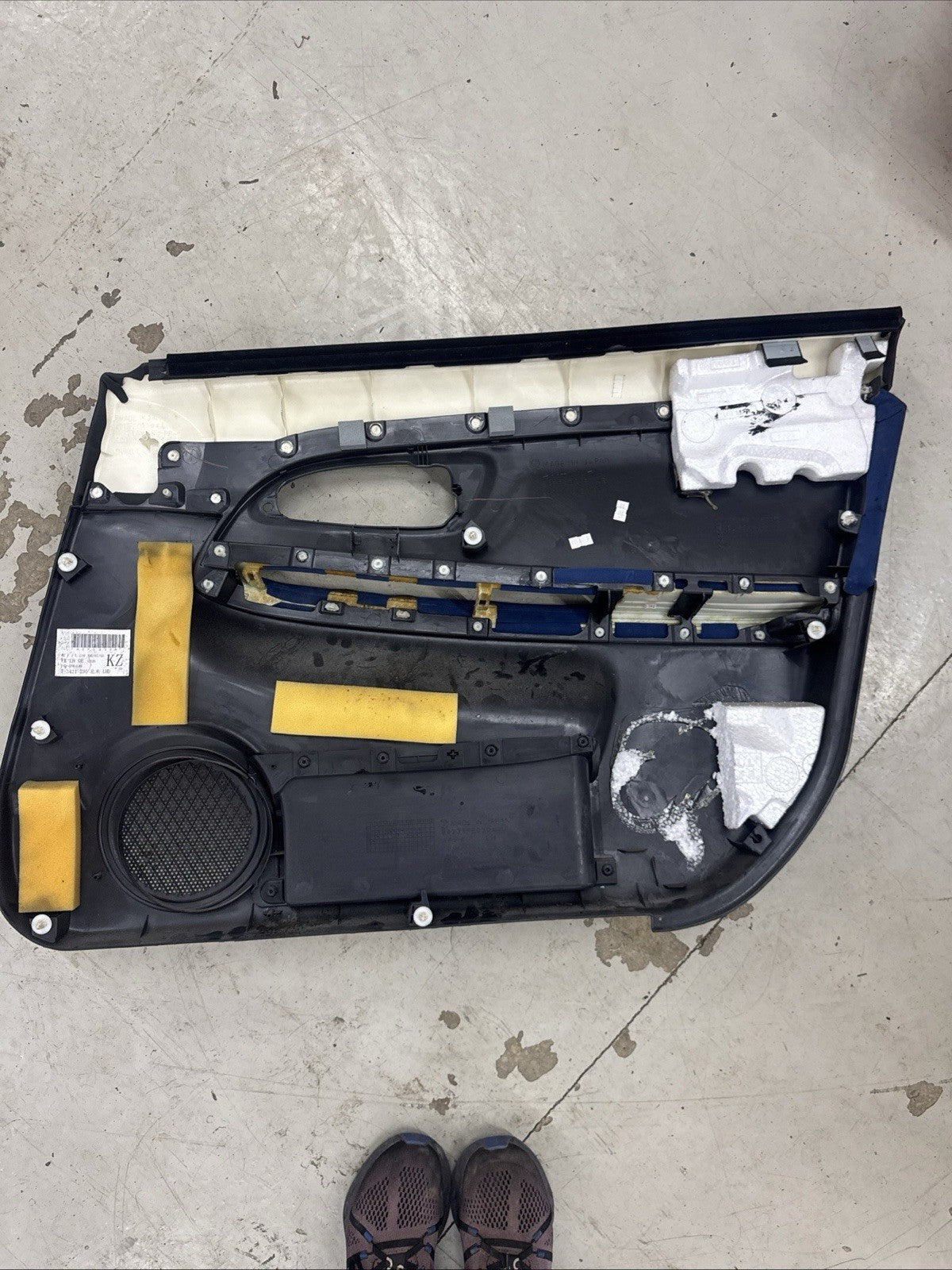 04-07 Subaru Impreza WRX STI OEM COMP SET Blue Door Cards Right Left Front Rear