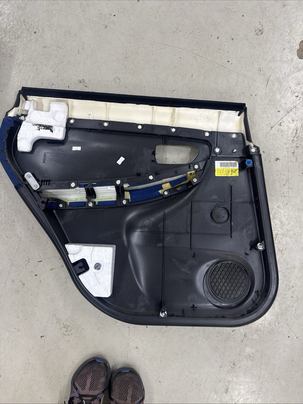 04-07 Subaru Impreza WRX STI OEM COMP SET Blue Door Cards Right Left Front Rear