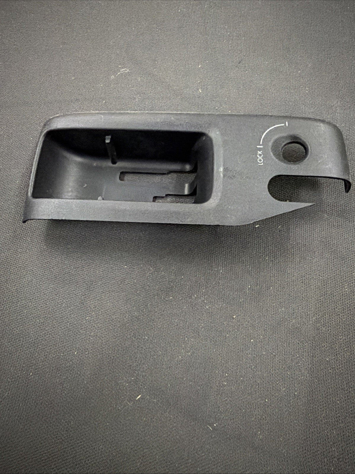 08-14 OEM Subaru Interior Locking Mechanism Cover Trim 57345FG000 Gas Door Trunk