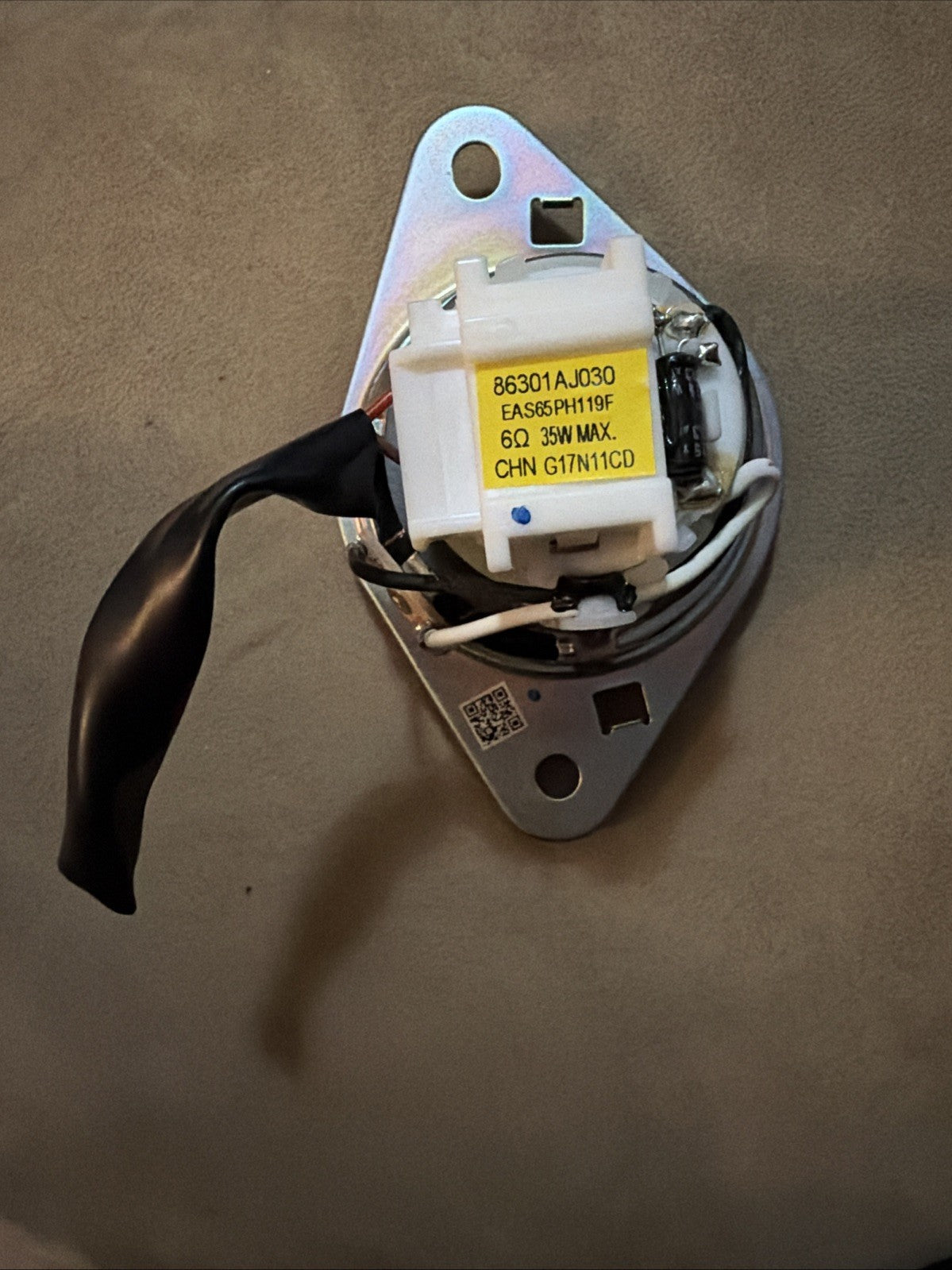 Subaru WRX Dash Tweeter Factory Speaker OEM * 86301AJ030 * 2008-2021 Left/Right
