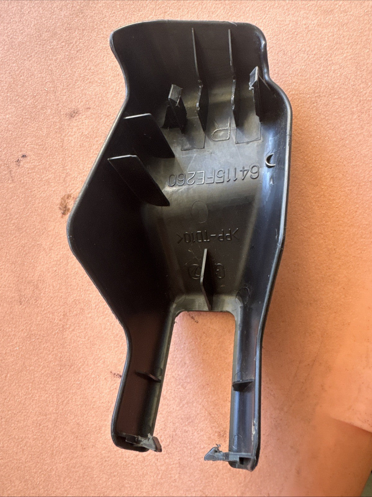 04-07 Subaru WRX Seat Rail Cover Trim 64115FE260 04-2007 Right Side