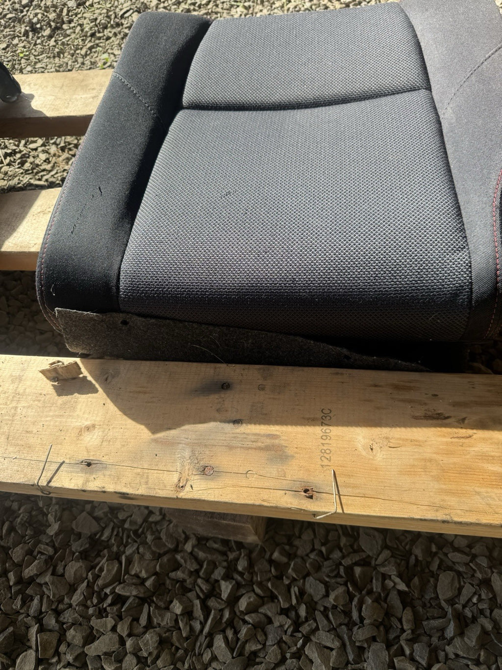 Subaru WRX Rear Seat Cushion Back Top Upper Cloth Driver LH Side 2015-2021