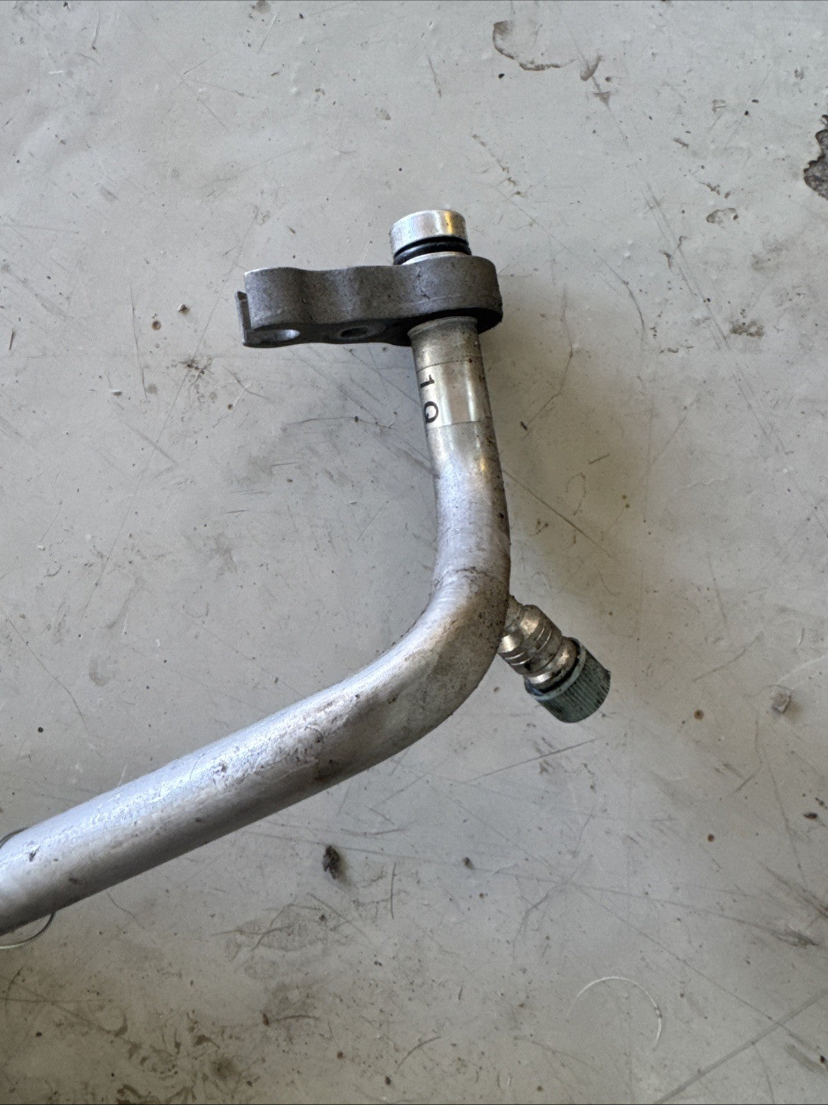 15-20 Subaru WRX STI AC Low Side Suction Hose AC Comp to Firewall OEM 73425VA010