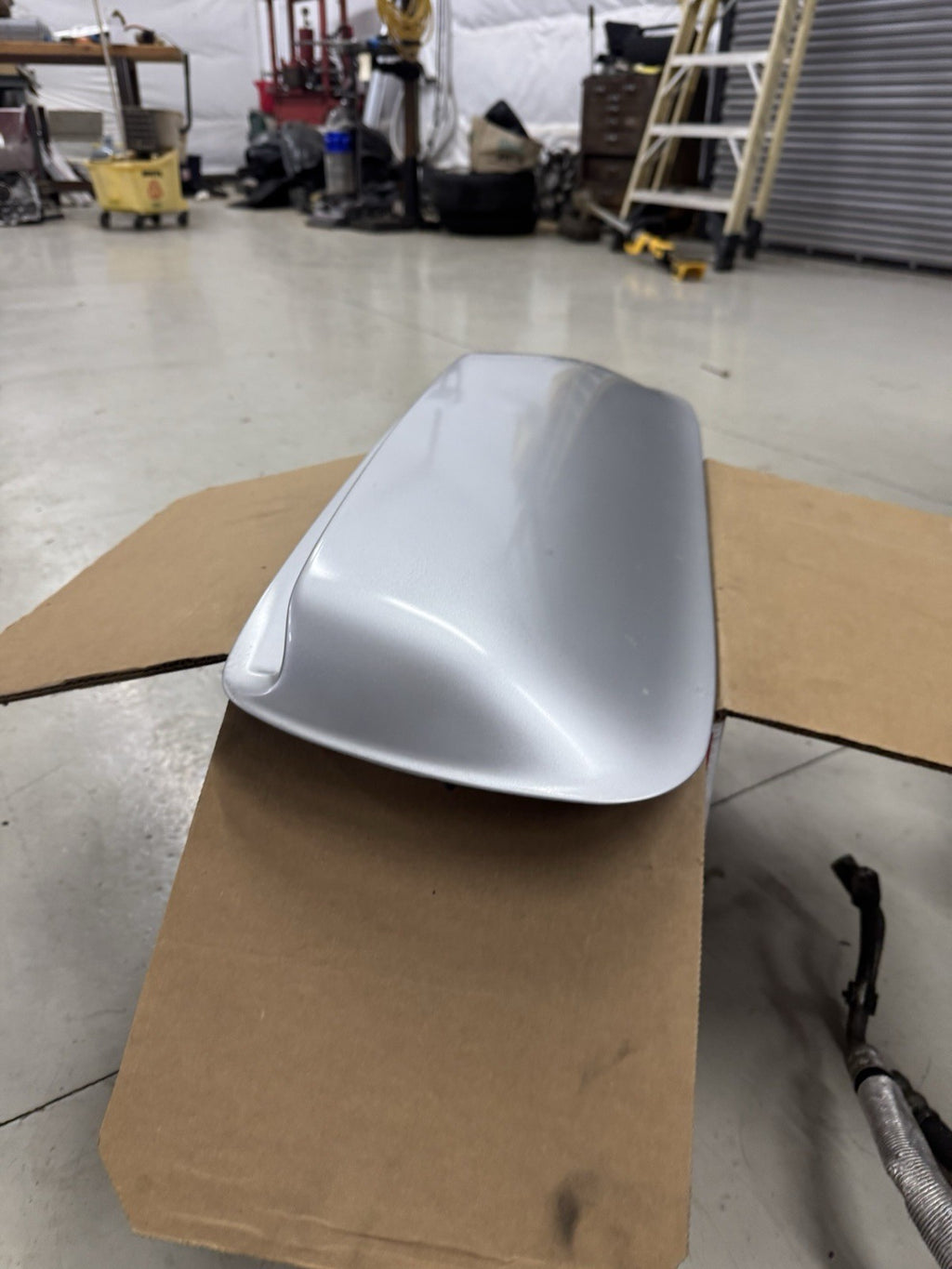 2002–2003 WRX hood scoop 90821FE003NN OEM Silver