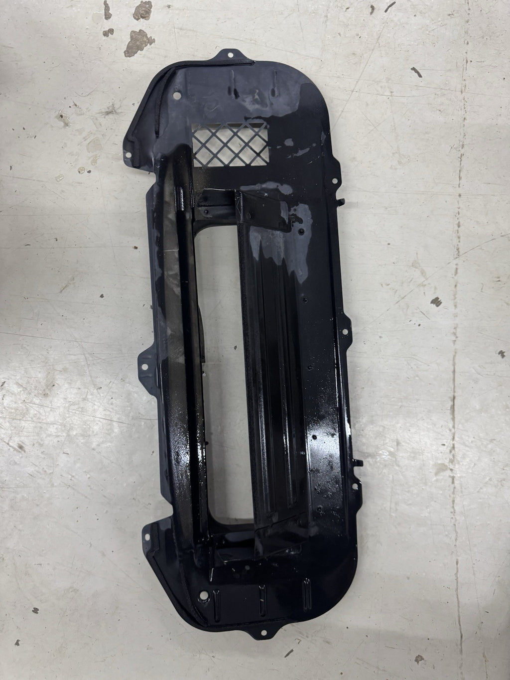 02-03 OEM SUBARU WRX LOWER HOOD SCOOP DUCT SPLITTER vent  90817FE030
