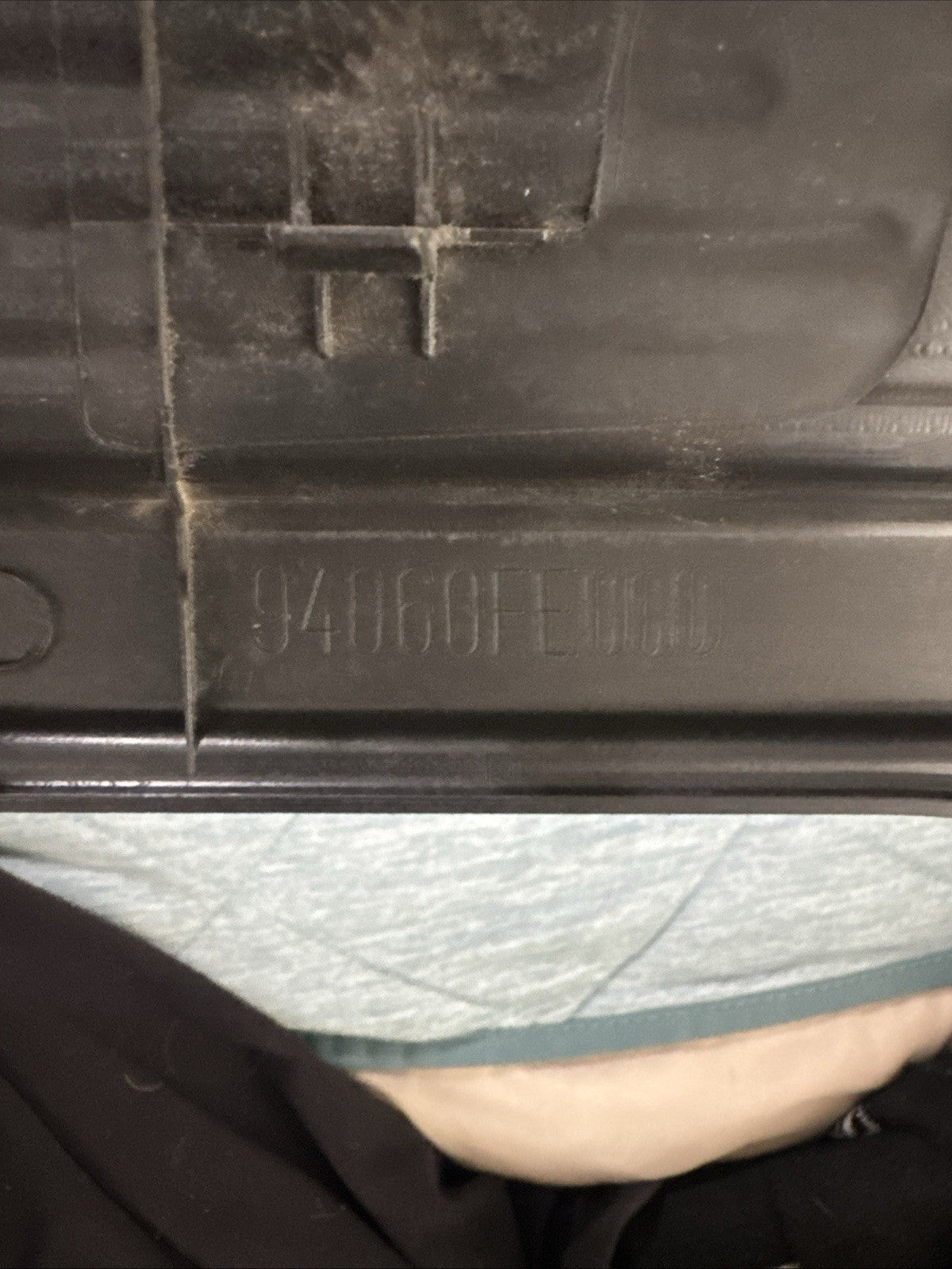 02-2007 Subaru Impreza WRX RH Front Door Sill Trim OEM 94060FE000