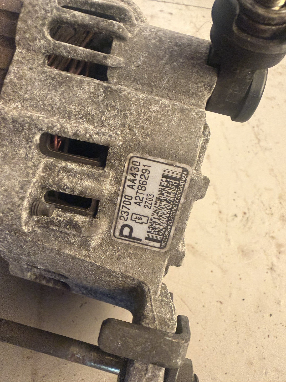 2002-2005 Subaru WRX Alternator EJ20 Turbo OEM 23700AA430