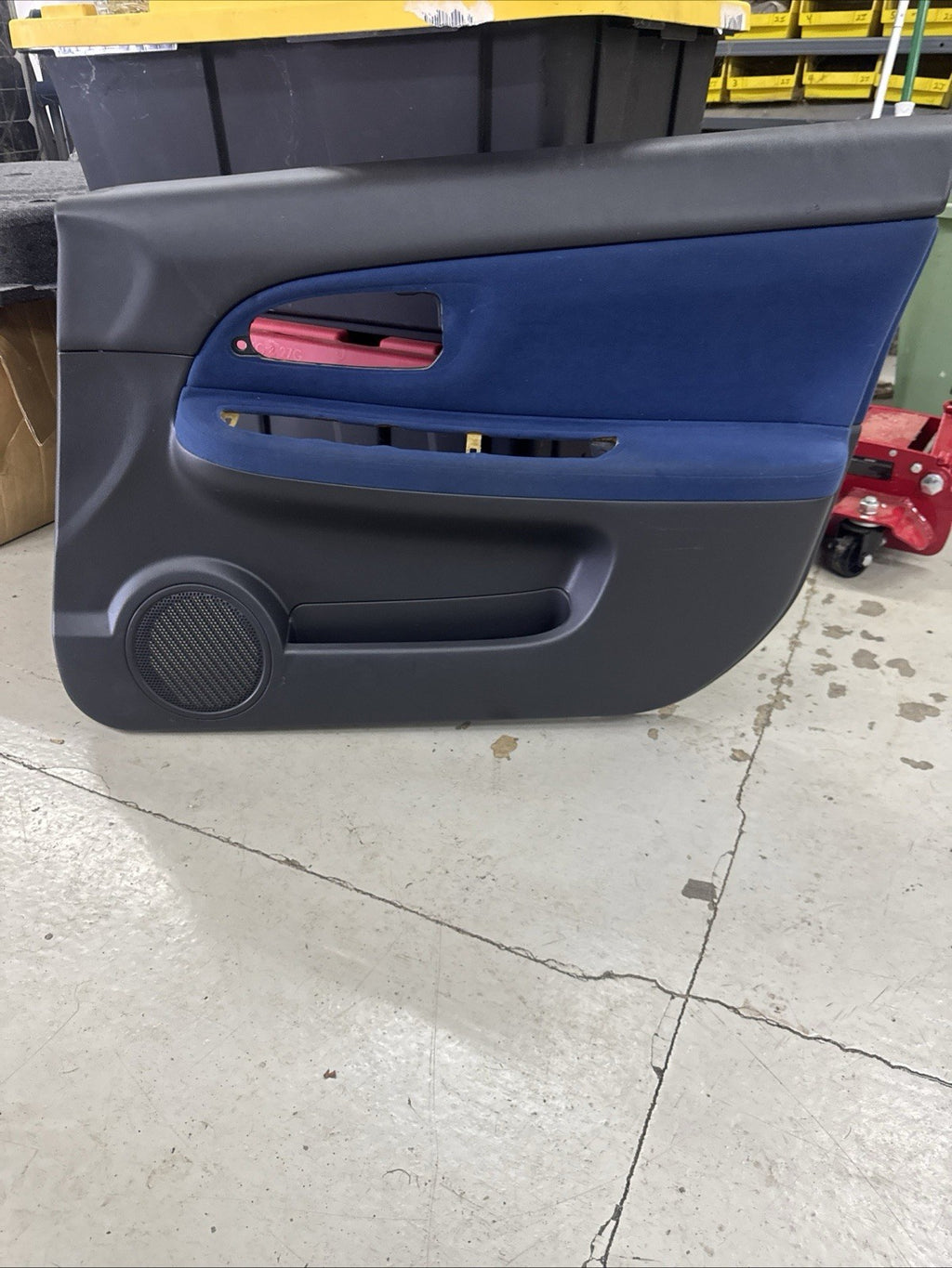04-07 Subaru Impreza WRX STI OEM COMP SET Blue Door Cards Right Left Front Rear