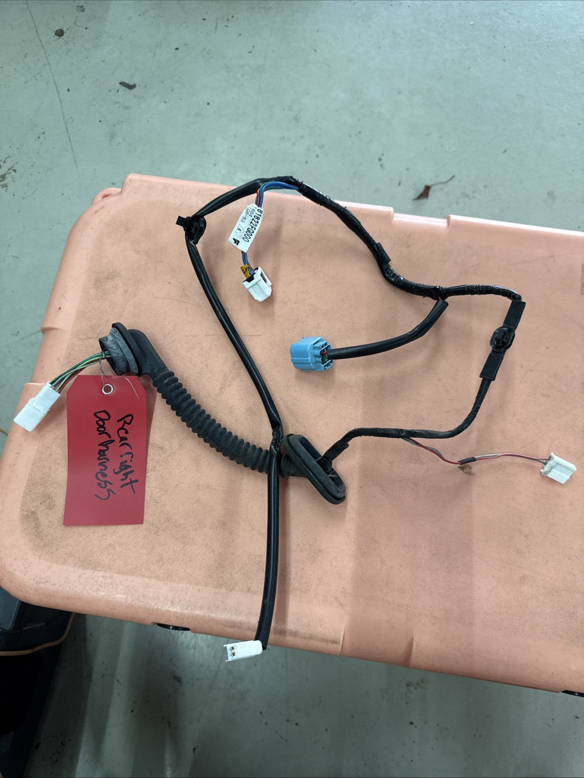 2008-14 Subaru WRX STI Rear Left Wiring Harness 81823FG000 OEM 08-14