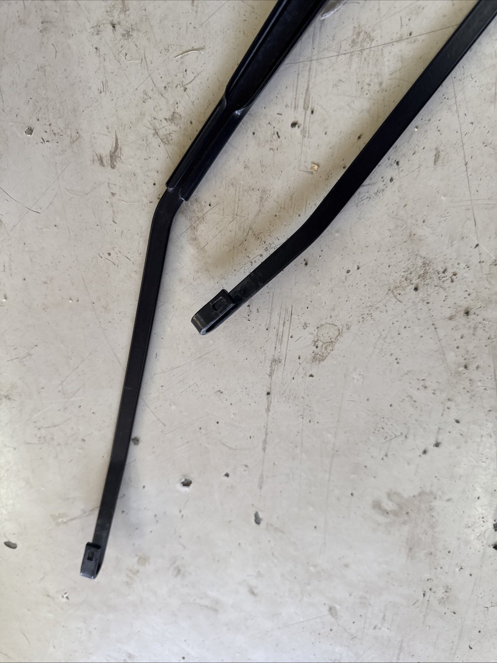 2018 Subaru WRX STI Front OEM  Wiper Arms Set Metal Black