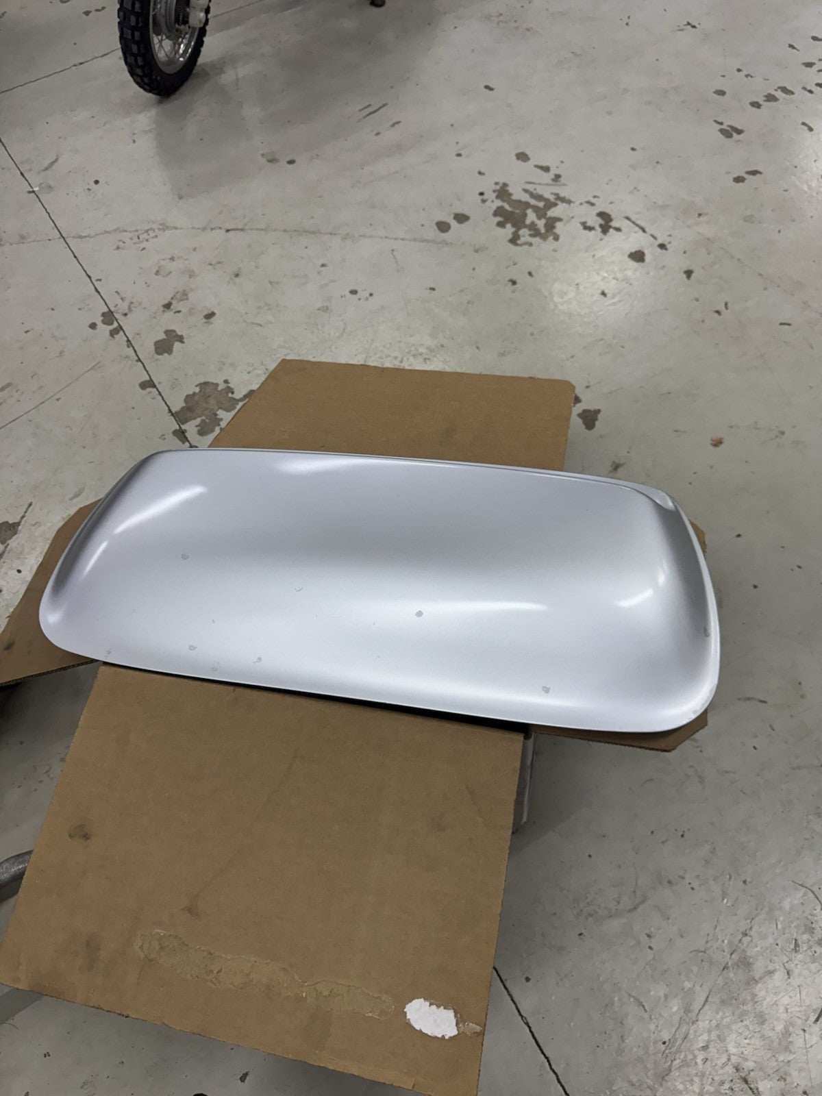 2002–2003 WRX hood scoop 90821FE003NN OEM Silver