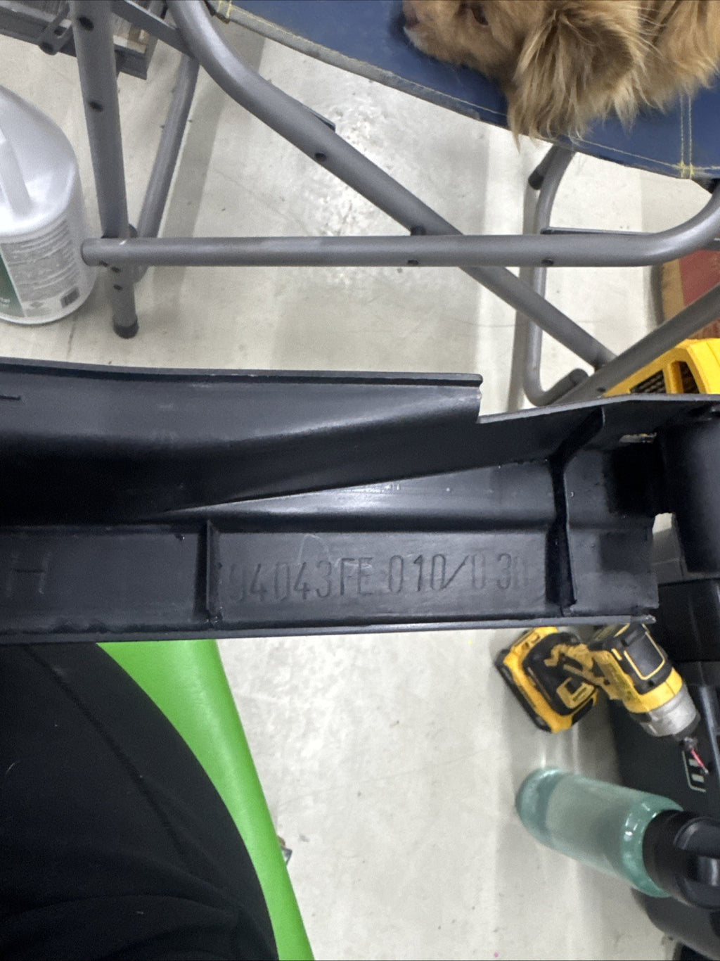2004-07 Subaru Impreza WRX STi LH Driver Side Door Sill Trim Rear