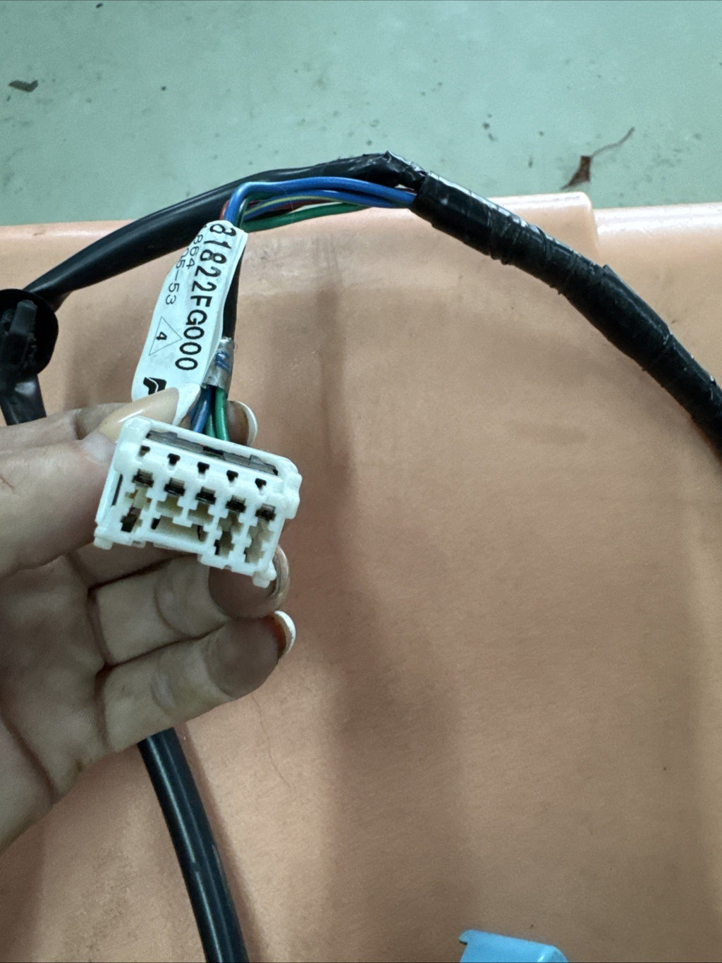 2008-14 Subaru WRX STI Rear Left Wiring Harness 81823FG000 OEM 08-14