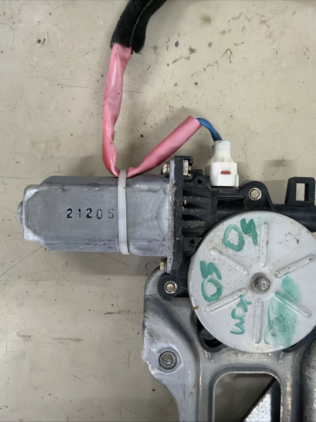 03-04 Power Window Regulator Subaru WRX Front Left Side With Motor