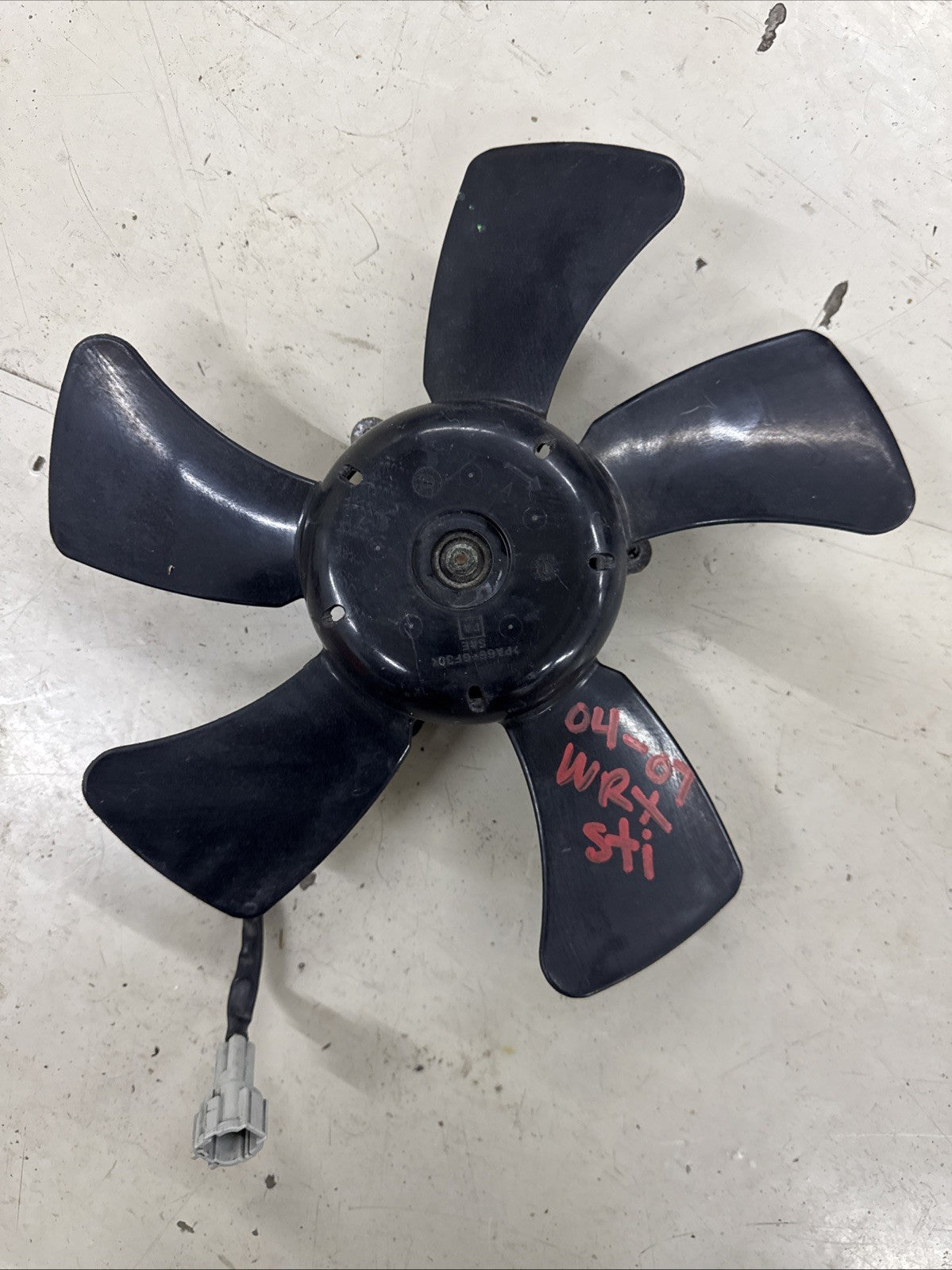 02-07 Subaru Impreza WRX STI Radiator  Cooling/motor Condenser Fan Blade OEM