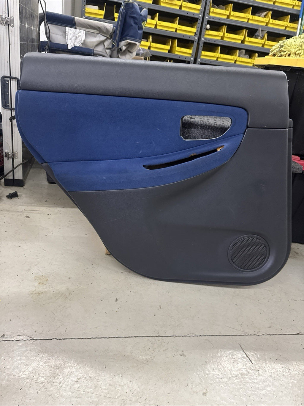 04-07 Subaru Impreza WRX STI OEM COMP SET Blue Door Cards Right Left Front Rear