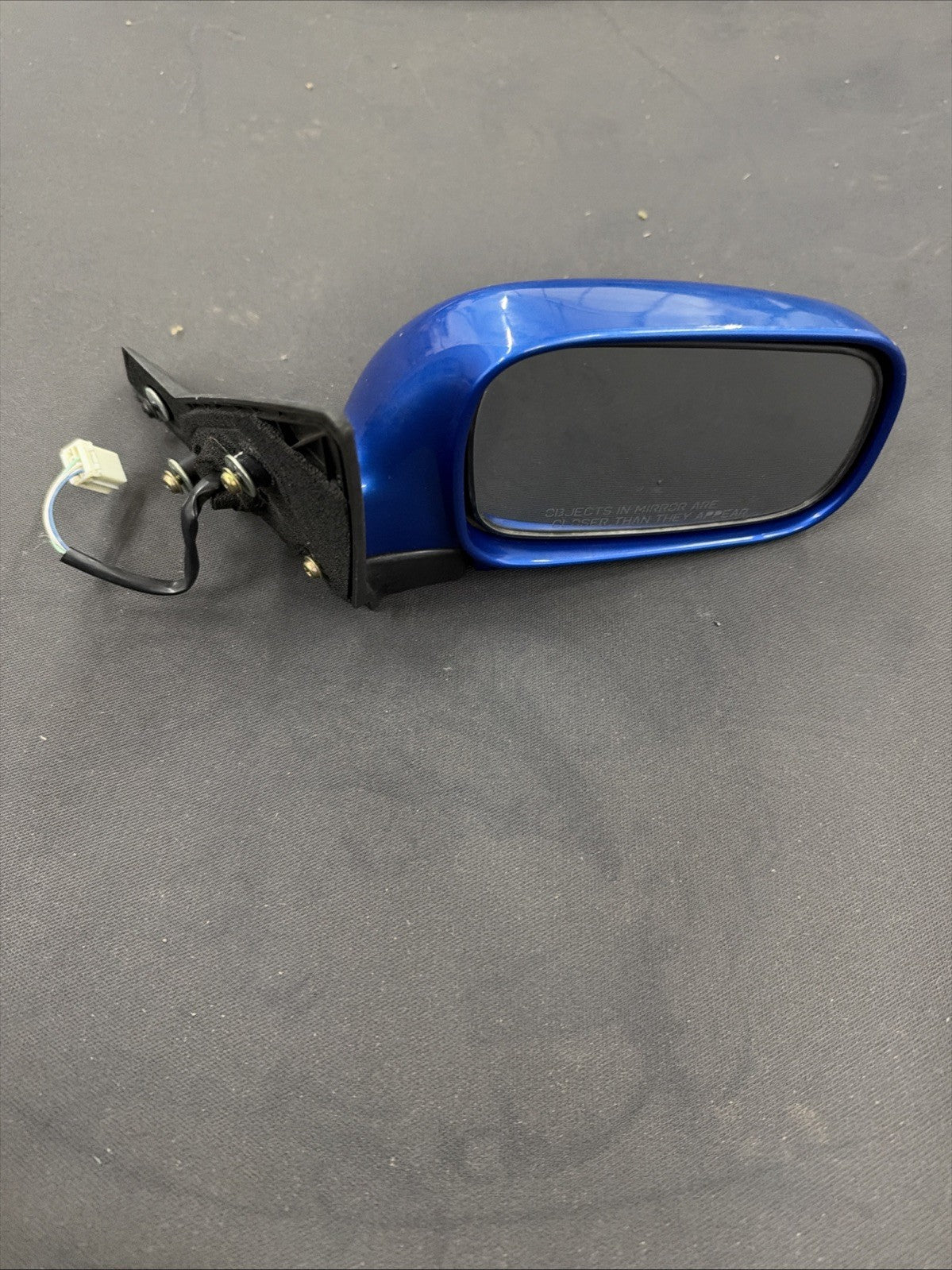 01-07 GENUINE SUBARU IMPREZA WRX PASSENGER SIDE WING MIRROR E13013350