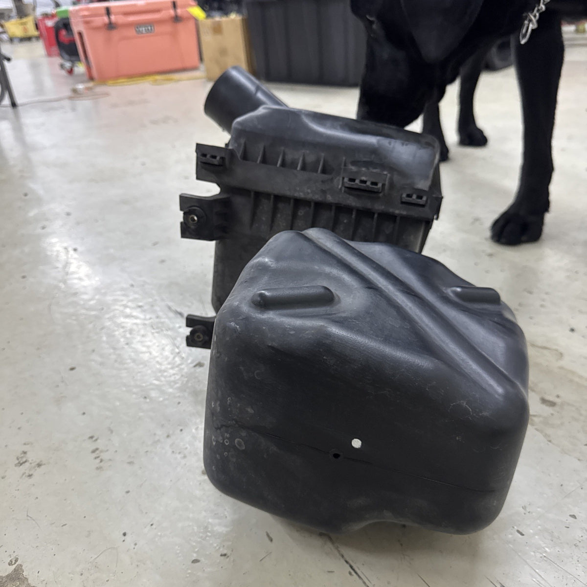 05-09 Subaru Outback Legacy Airbox Resonator Intake Filter Housing Air Box W MAF