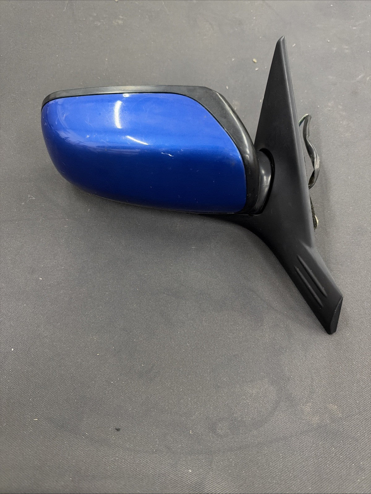 E13010753 Subaru Imp right passenger side view door mirror World Rally Blue04-07