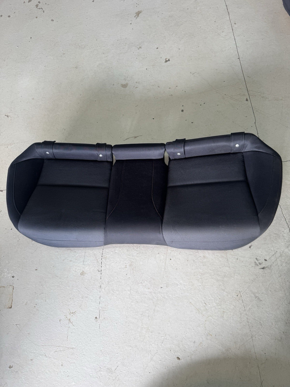 15-21 SUBARU WRX OEM REAR LOWER BENCH SEAT CUSHION BLACK RED STITCH