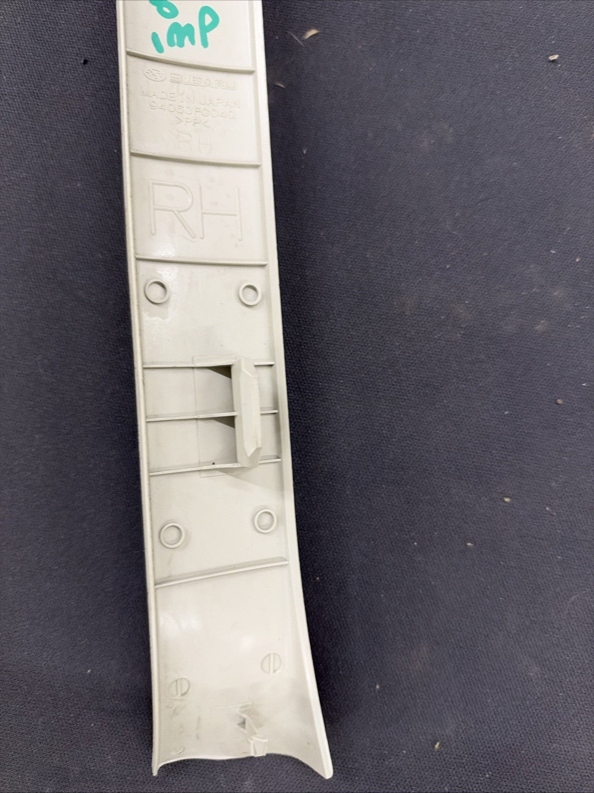 2008 Subaru Impreza WRX STI Door Sill Trim Cover Right Passenger RH 94060FG040