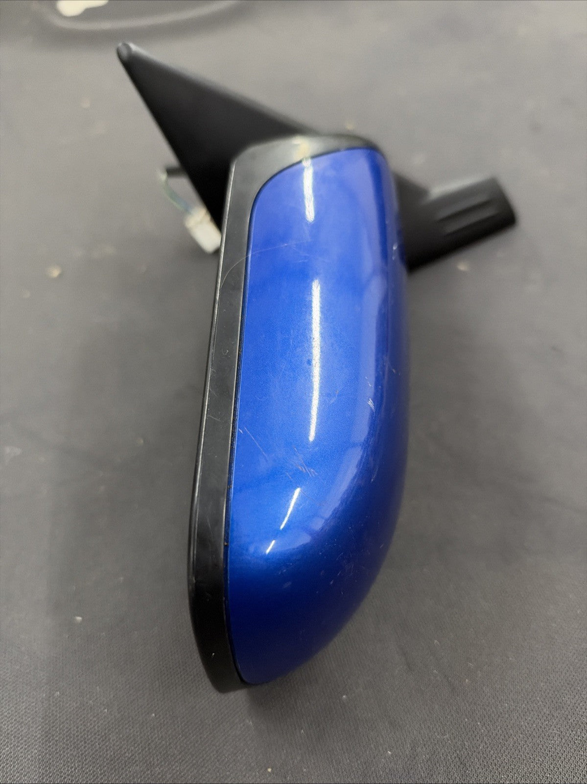 E13010753 Subaru Imp right passenger side view door mirror World Rally Blue04-07