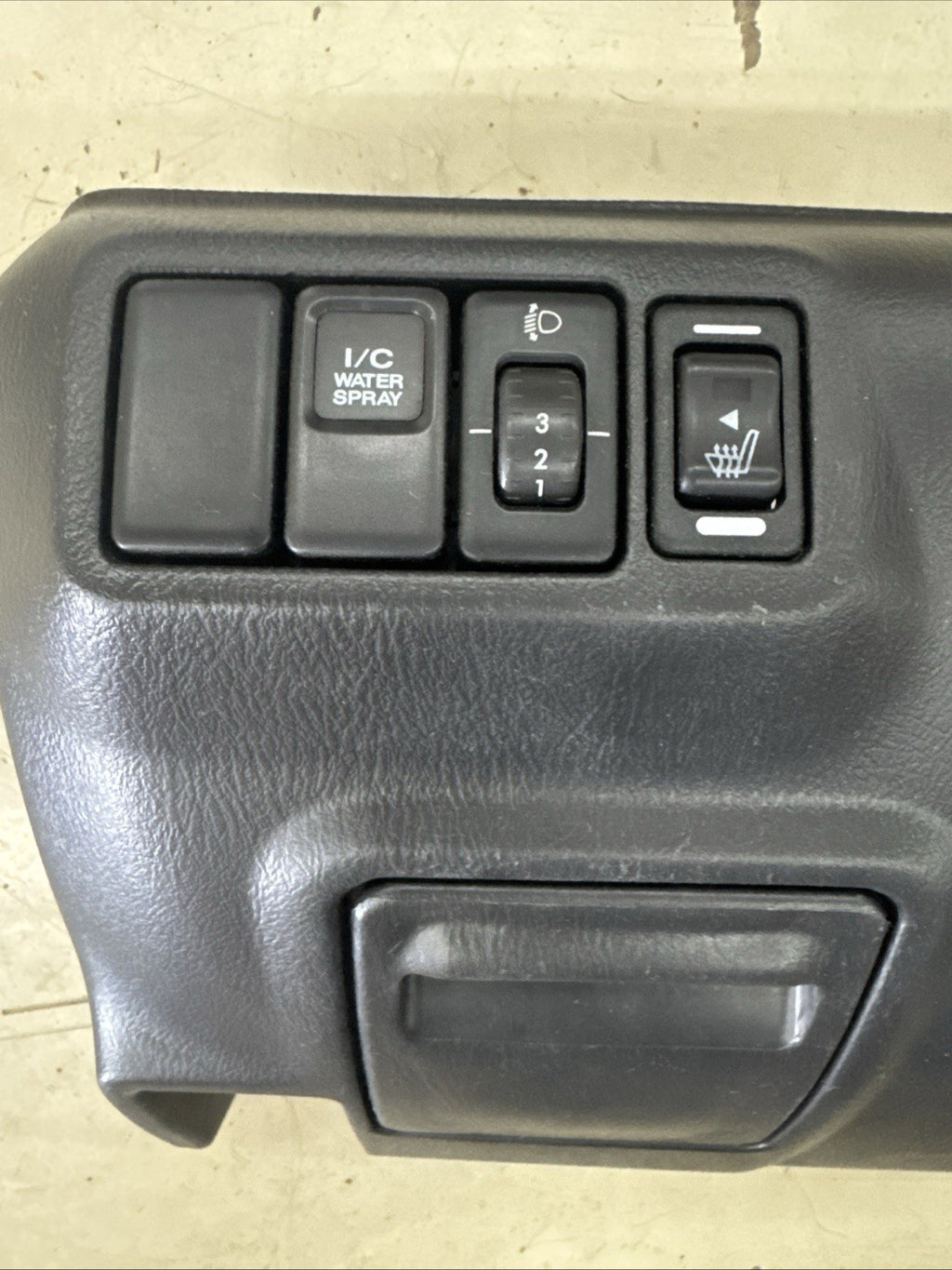 Subaru Impreza WRX STi OEM Lower Dash Kick Panel Trim 02-07 De-icer Switch