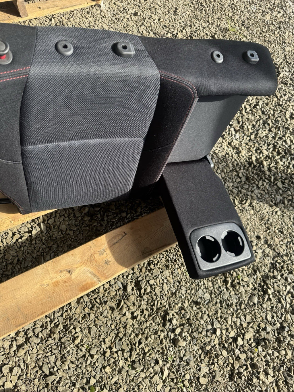 SUBARU WRX REAR SECOND ROW RIGHT SIDE SEAT UPPER CUSHION BACKREST OEM 15-21
