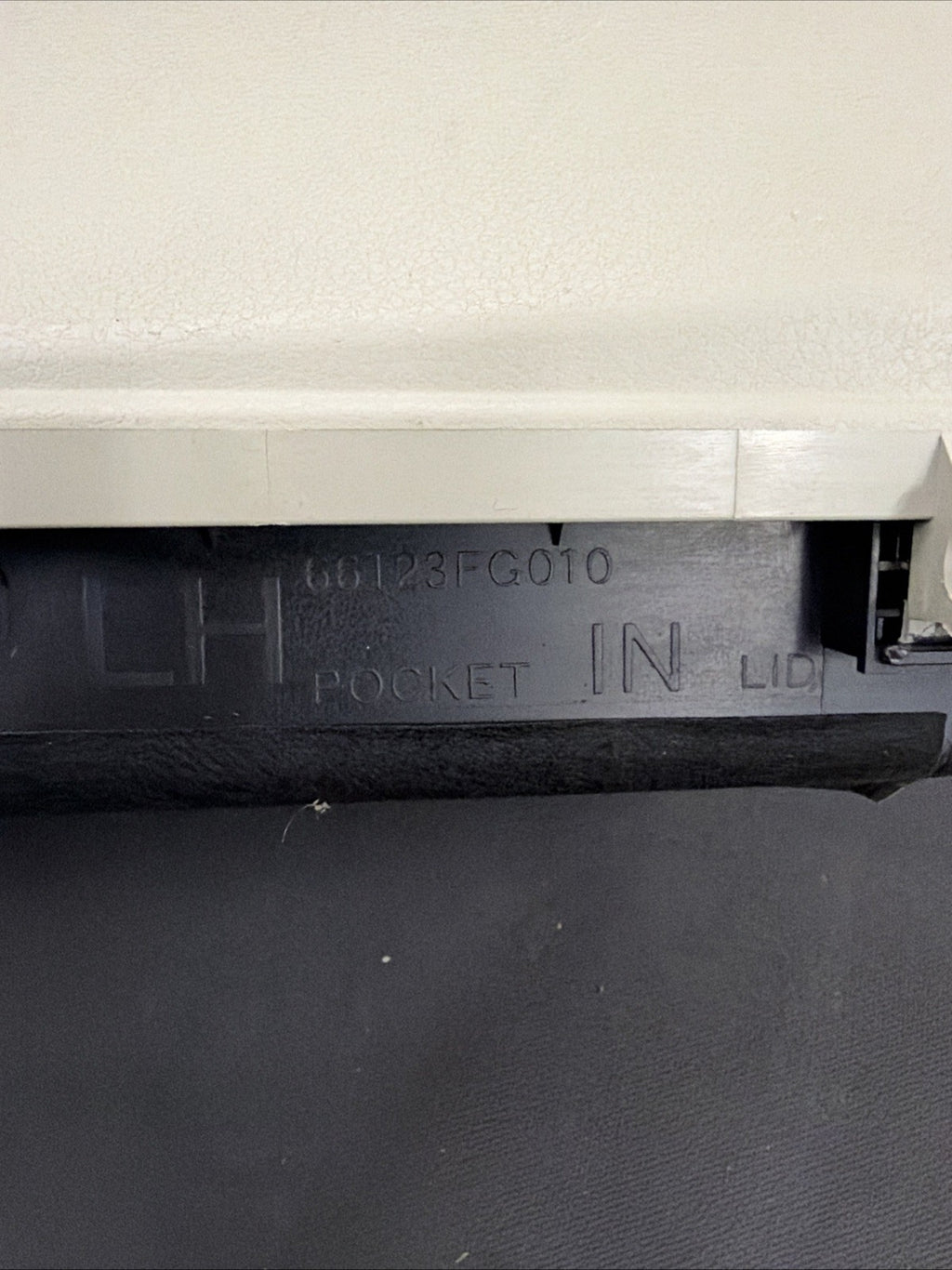 66123FG010 Subaru Impreza WRX STI Glove Box Compartment Pocket Assembly 08-11