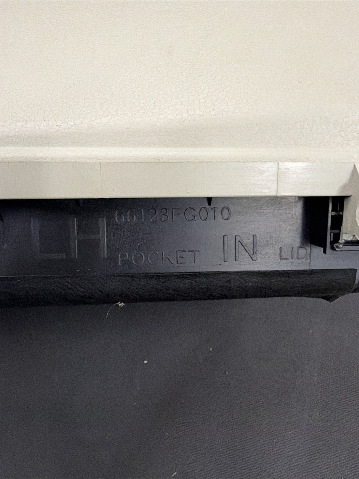 66123FG010 Subaru Impreza WRX STI Glove Box Compartment Pocket Assembly 08-11