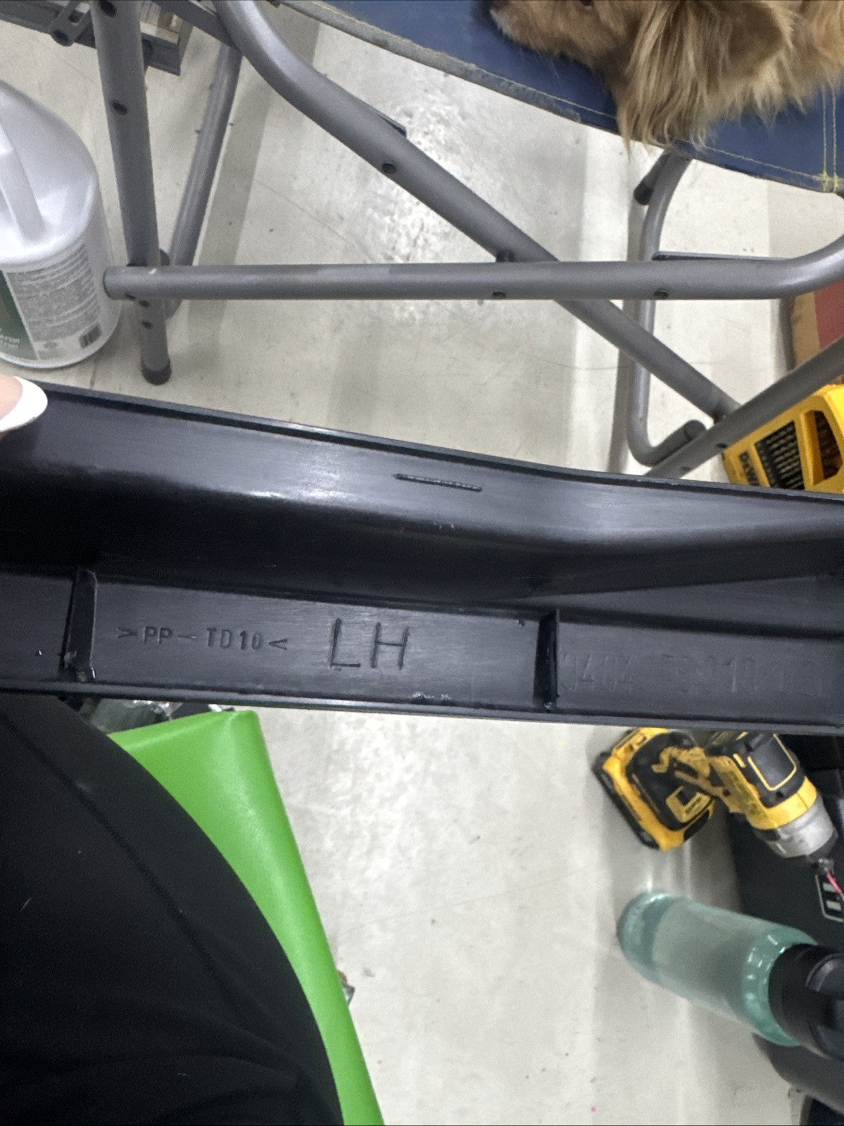 2004-07 Subaru Impreza WRX STi LH Driver Side Door Sill Trim Rear