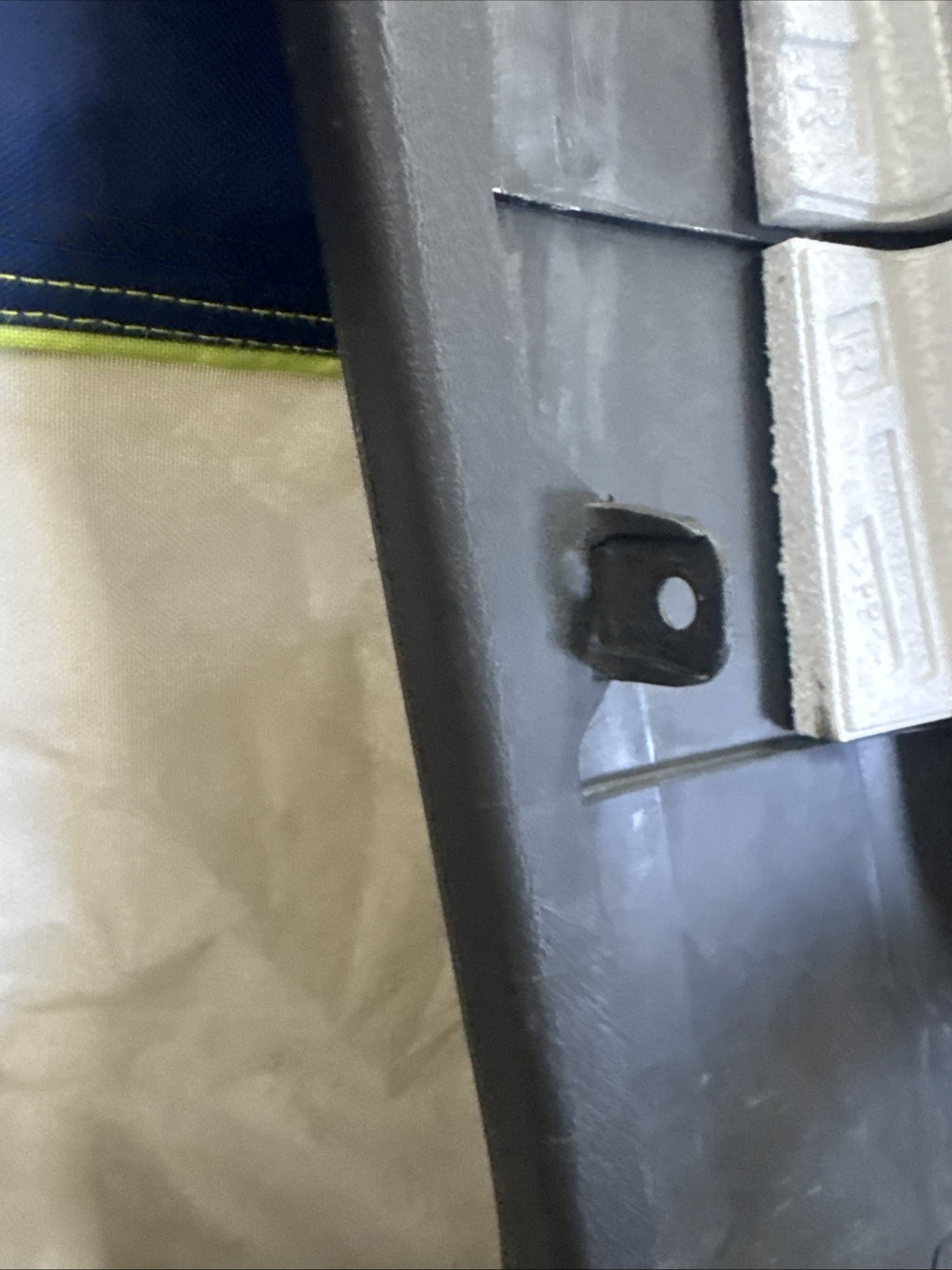 02-2007 Subaru Impreza WRX STI Passenger B Pillar Panel Trim RH Lower 94042FE020