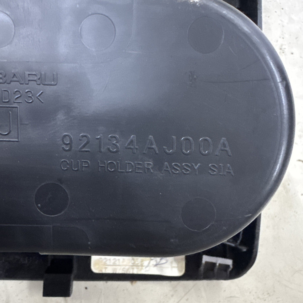 Subaru Outback Shifter Bezel Seat Heater Cup Holder Trim OEM 92134AJ00A 2010-14