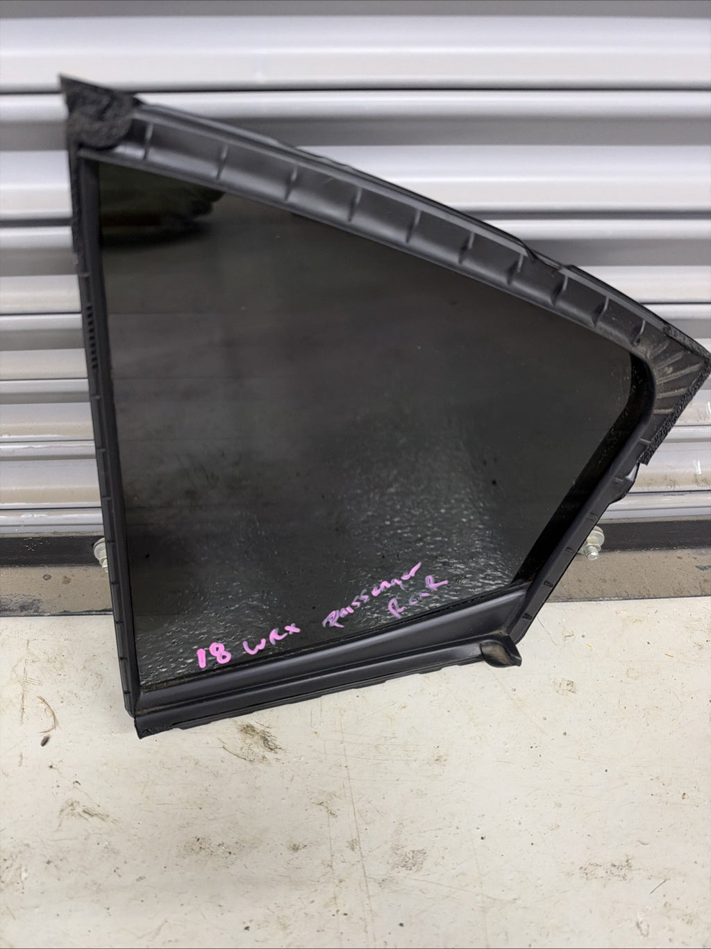 RH 15-19 Subaru WRX STI Door Corner Vent Glass Rear Right Passenger ☑️ 2015-2019