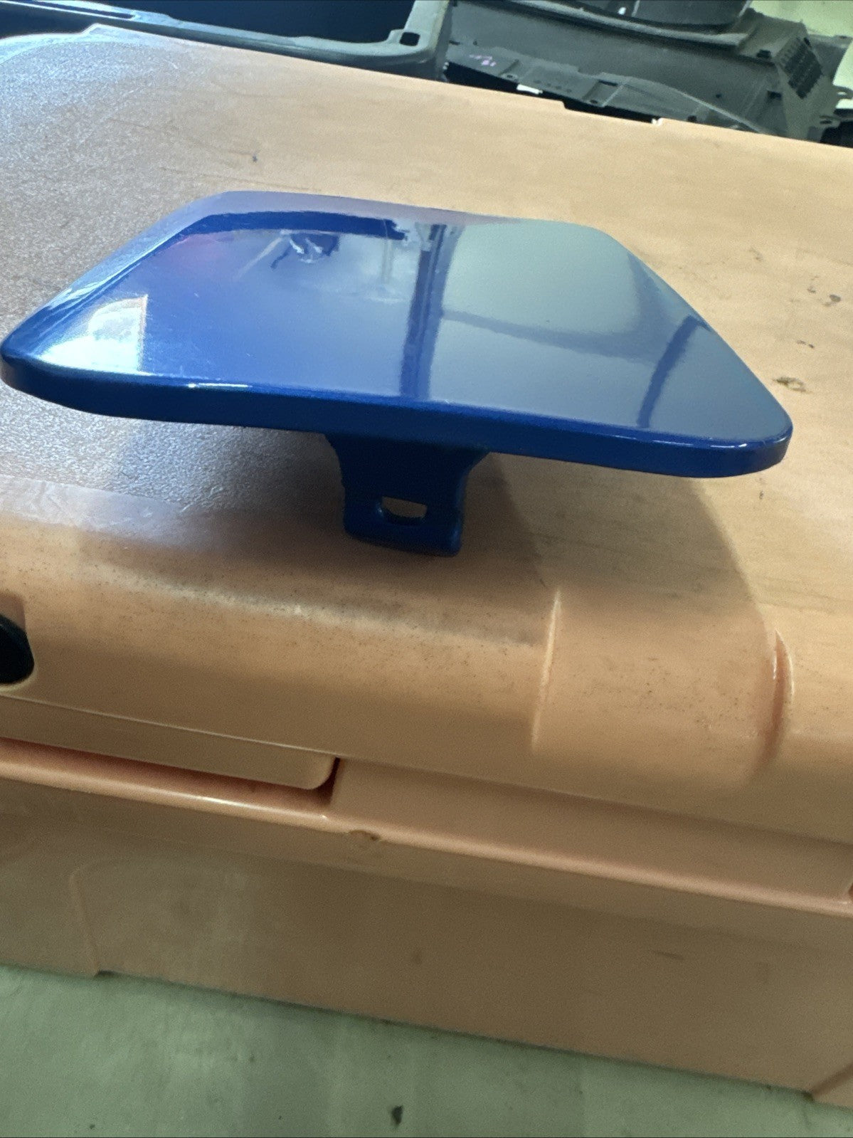 Subaru Impreza WRX STI Gas Door Fuel Lid Cover OEM Blue SEDAN 02-07