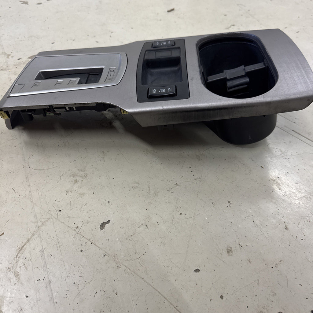Subaru Outback Shifter Bezel Seat Heater Cup Holder Trim OEM 92134AJ00A 2010-14