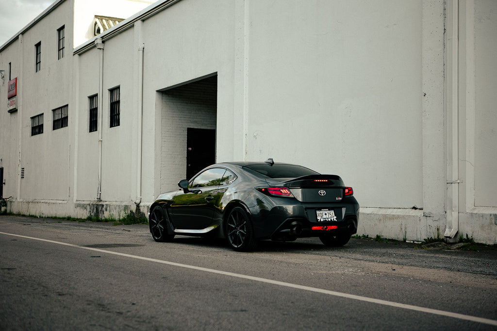 OLM Raiden LED Taillights (Smoke Lens/Red Bar) - 2022+ GR86 / BRZ