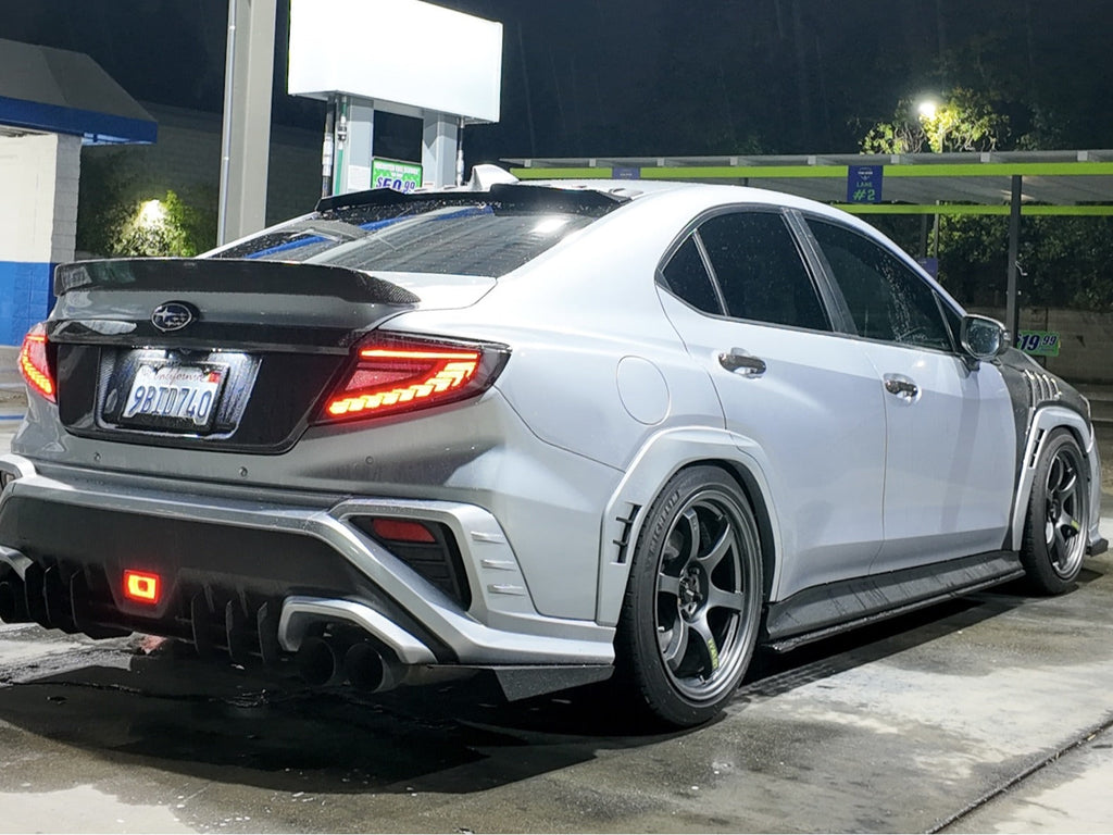 OLM Phantom-Spec LED Taillights (Smoke Lens White Optic) - 2022+ WRX