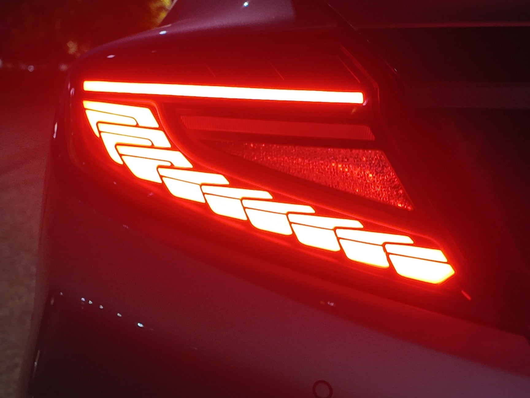 OLM Phantom-Spec LED Taillights (Clear Lens Red Optic) - 2022+ WRX